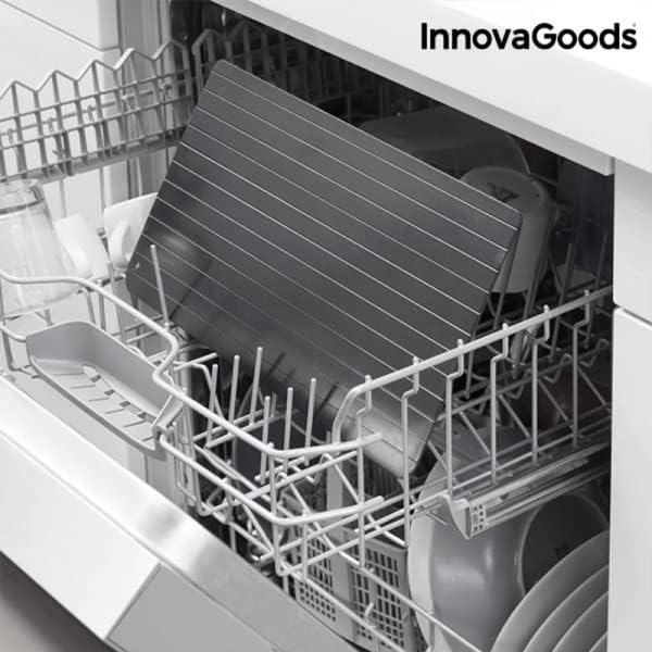 Innovagoods® Tabla De Descongelar, Bandeja De Descongelación Rápida, Plancha, Alimentos. Color Negro.