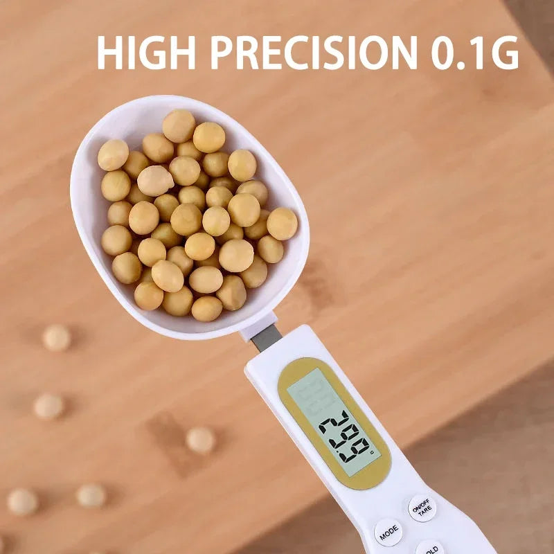 Precision Digital Kitchen Scale - 500g Capacity, 0.1g Accuracy, Perfect for Measuring Flour, Milk, and Coffee - Compact & Easy-to-Use!